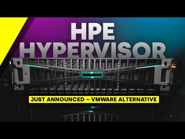 HPE VM Essentials - A True Alternative to VMware