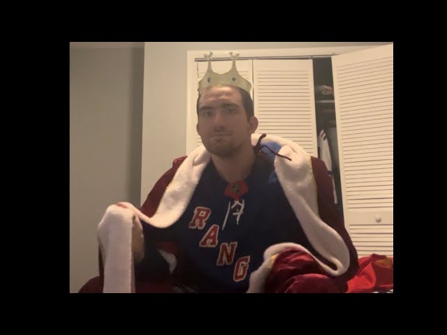 The King Reacts to the NY Rangers sweeping the Washington Capitals in first round of NHL playoffs