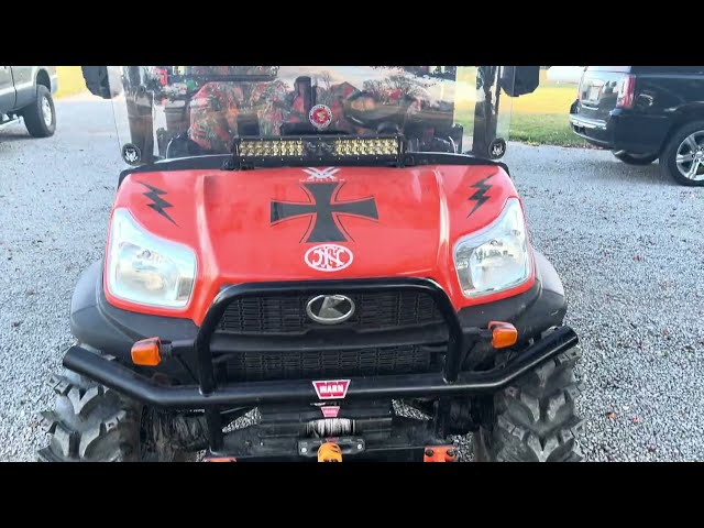 Kubota RTV X1140 Turbo Walkaround