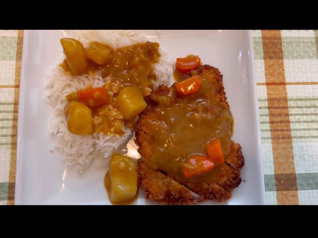 Pork Tonkatsu with Curry