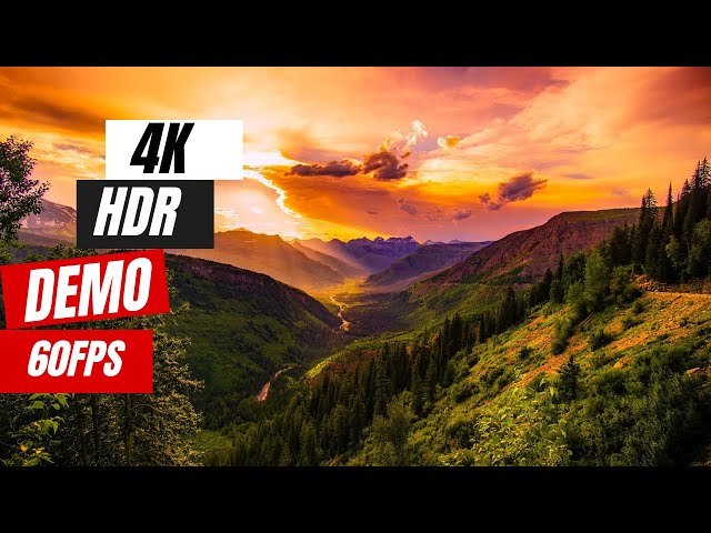 Colorful 4K HDR 60FPS 4K UltraHD Video Music 2