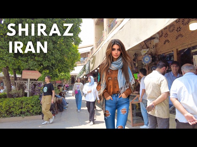 Iran, Shiraz 4K Walk: REAL Iran Lifestyle in Shiraz | 4K Rich Iran Shiraz Walk Part III شیراز ایران