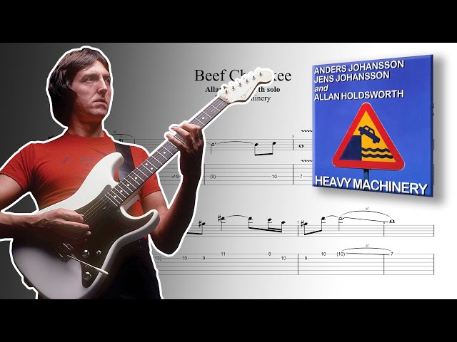 Allan Holdsworth - Beef Cherokee | SOLO transcription