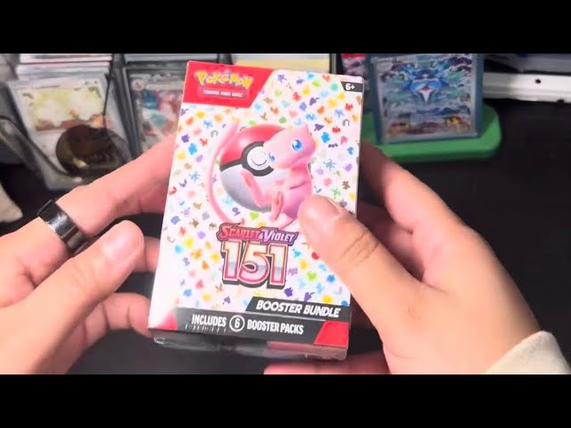 Unboxing Pokemon 151 Booster Box