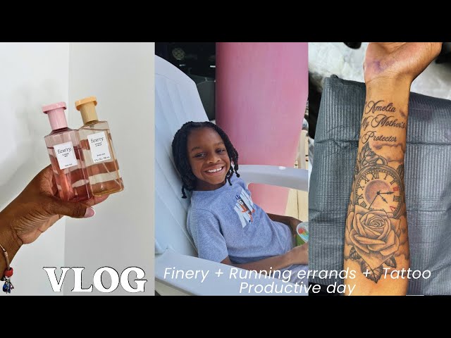 VLOG: Productive day as a BOY MOM + New Finery + New Piercing & Tattoo  #vlogs #productive #boymom