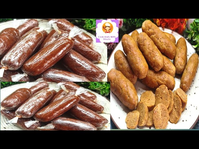 No Preservative Homemade Chicken Sausage😋| How To Make Chicken Sausage At Home💗 |Easy Sausage💗|CDWS☺