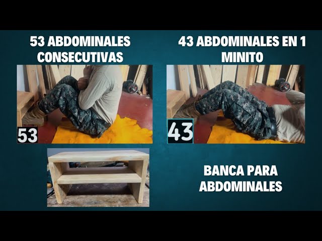 Abdominales en 1 minuto