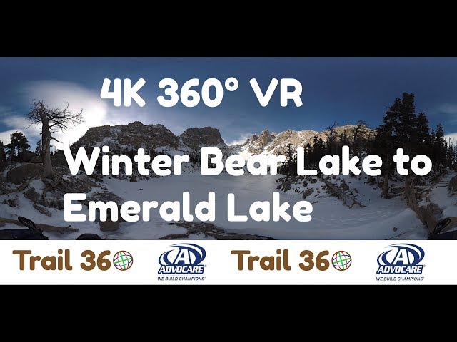 Winter Bear Lake to Emerald Lake Full-Trail 360