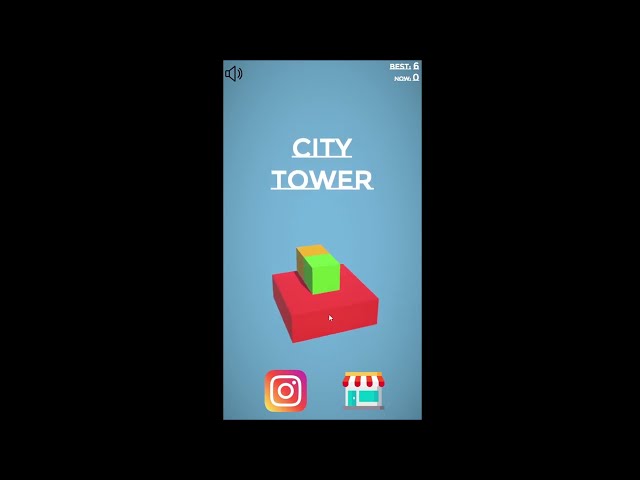 City Tower: Build your City Tower and open different colors