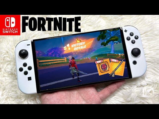 Fortnite CHAPTER 6 SEASON 1 on Nintendo Switch OLED EP241