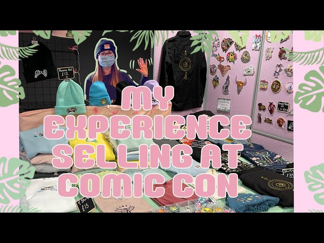 Hints and tips for selling at craft fairs and comic con