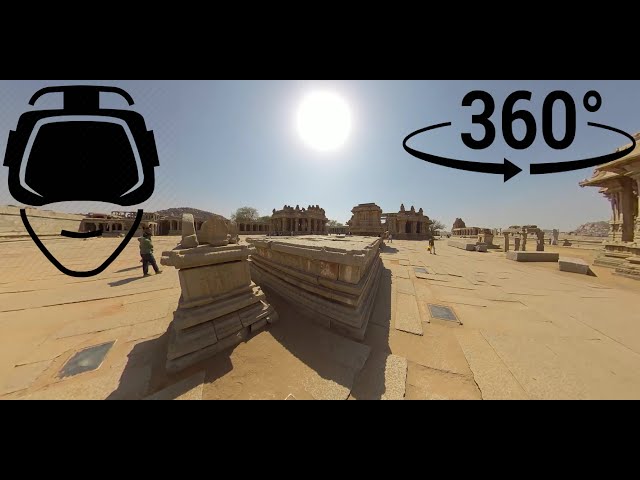 Vijaya Vittala Temple Complex pt. 7 | Hampi | Karnataka, India, 360° VR