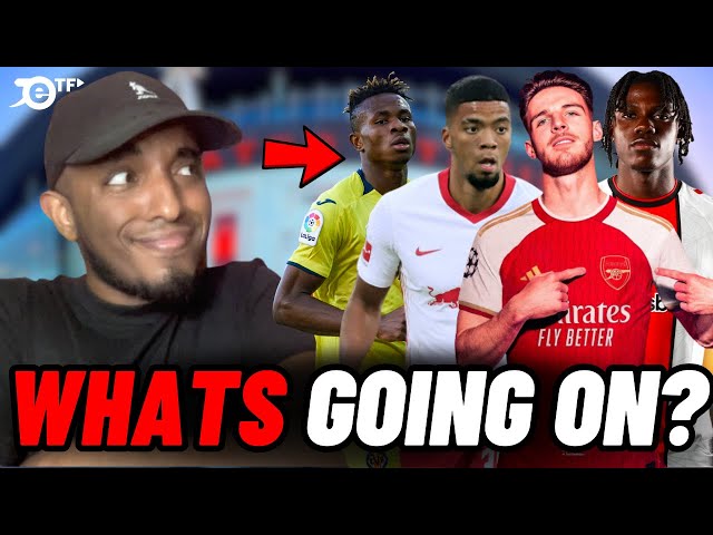 WHATS GOING ON? Arsenal Target Bundesliga star, Chukwueze Links, Rice Update, NO Lavia, Arsenal News