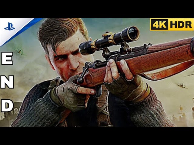 (PS5) the end sniper elite 5 | Realistic Immersive ULTRA Graphics Gameplay [4K 60FPS HDR]