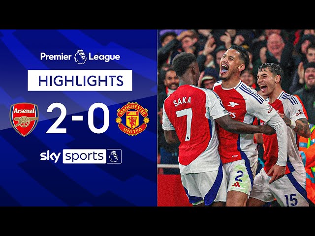 Arsenal hand Amorim first Man Utd defeat! | Arsenal 2-0 Manchester United | EPL Highlights