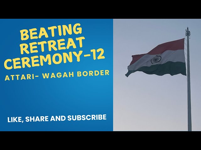 Beating Retreat Ceremony-12 | Attari Wagah Border #patriotic #wagah #india  #attari #republicday