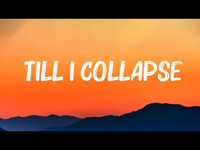 Eminem - Till I Collapse (Lyrics) | Alicia Keys,Alan Walker,... Viral Songs 2025