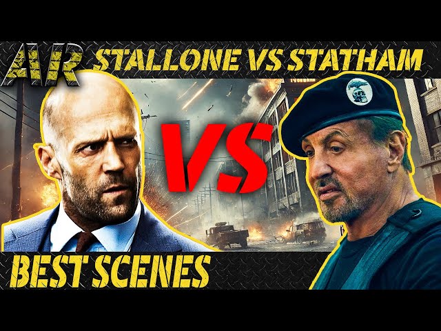 💥 STALLONE VS STATHAM 💥| BEST SCENES | Action Reload