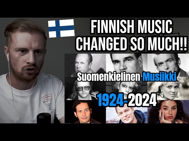 Reaction To Finnish Music Evolution (1924-2024)