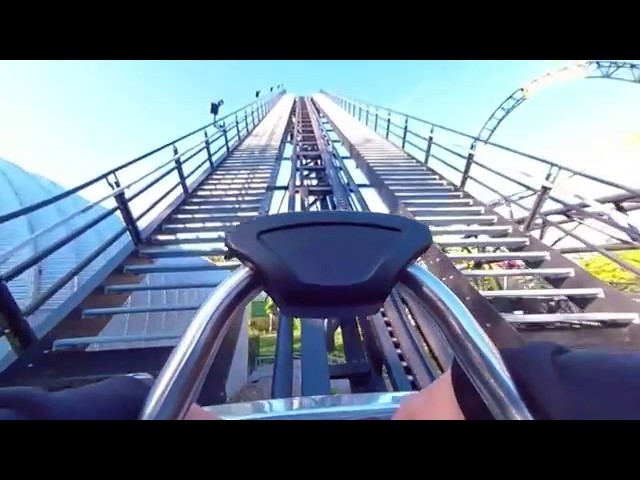 3D Roller Coaster VR180 Experience - LOST GRAVITY | VR POV @ Walibi Holland Vuze XR Oculus Rift Go