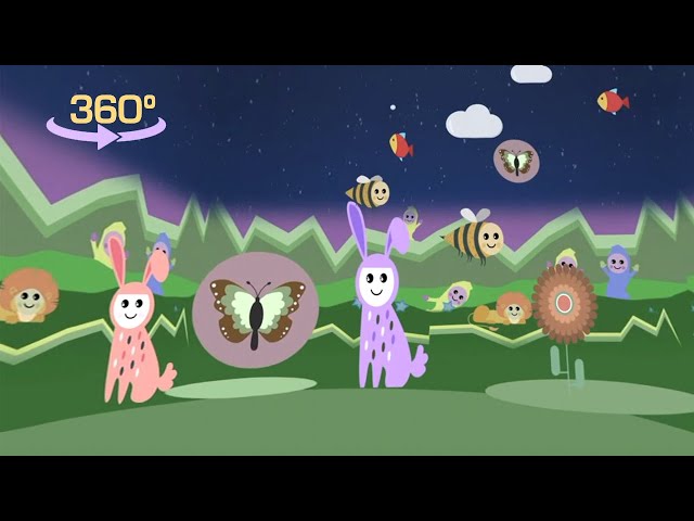 🔴 Simple 360 animation for kids! FARM GARDEN 🔴