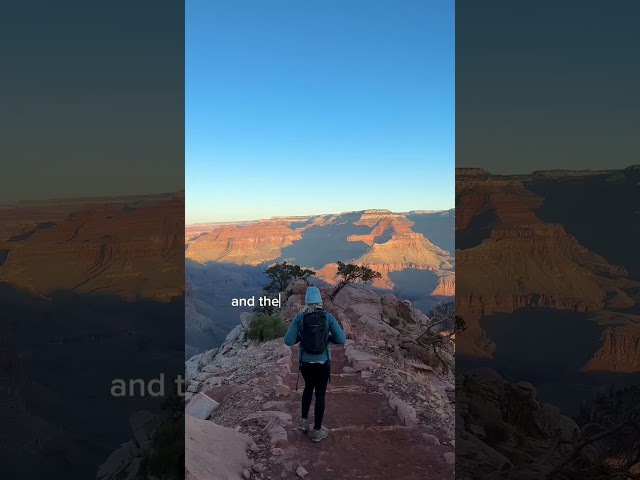 Perfect beginner hike at the Grand Canyon 👏🏼🥾 #grandcanyon #grandcanyonnationalpark