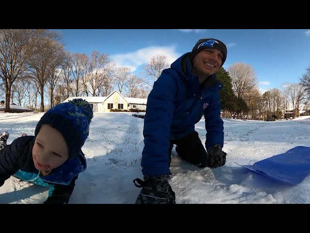 VR/360 - Sledding with the boys