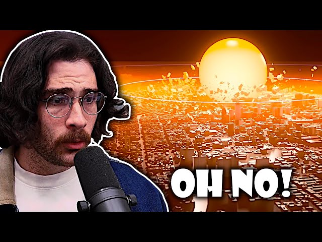 HasanAbi reacts to Simulation of a Nuclear Blast in a Major City