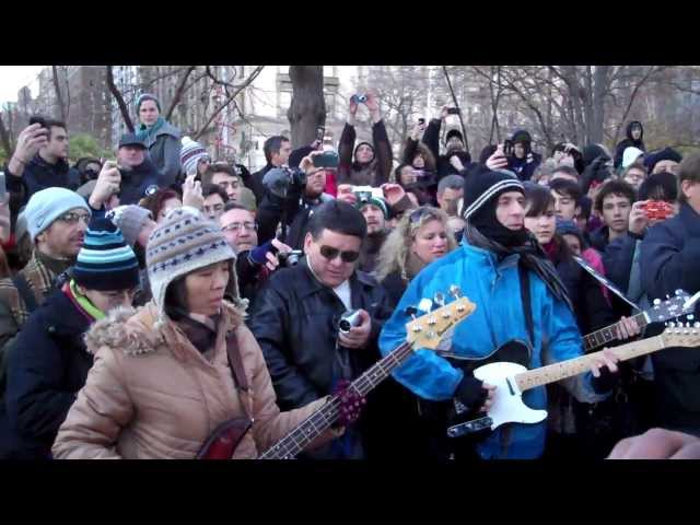 THE MEETLES • In My Life • John Lennon Memorial @ Strawberry Fields • 12/8/10