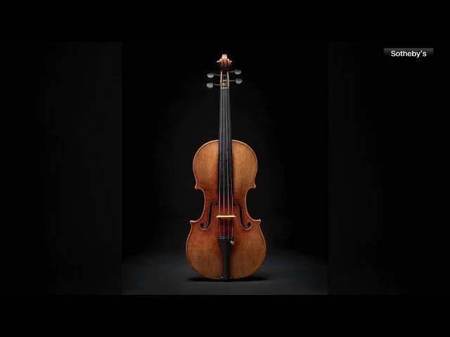 Violin made in 1714 sells for $11.3 million at NY auction