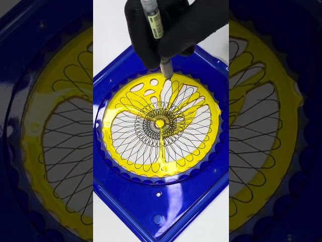 Beautiful ASMR Spirograph Art! #asmr #art #spirograph #shorts #2025 #usa