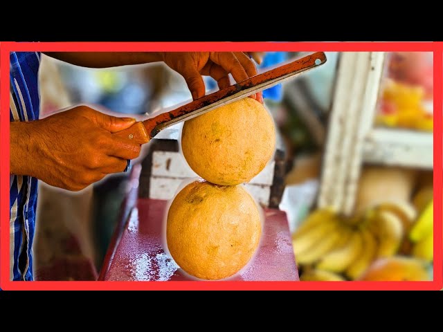 FRUIT NINJA of FRUITS | Amazing Fruits Cutting Skills | Indian Street Food In 2024