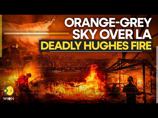 California Fire LIVE: Orange Sky Over Los Angeles As Deadly Hughes Fire Wreaks Havoc In US | WION