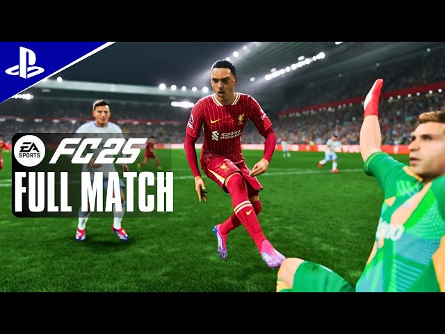 FC 25- Liverpool vs Aston Villa - Premier League Full Match | Darwin Núñez | PS5 4K60