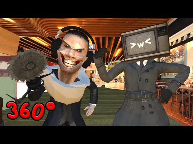 Skibidi Toilet 60 Supermarket VR Music Video Parody