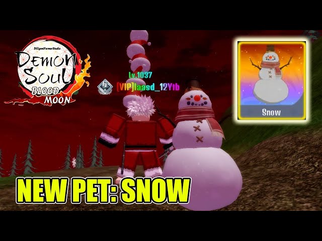 Demon Soul Simulator - New Pet Snow (Christmas Event)