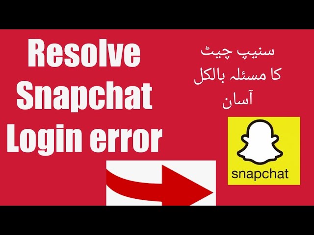 How to fix snapchat login error / snapchat error due to repeated failed attempt or other suspesious