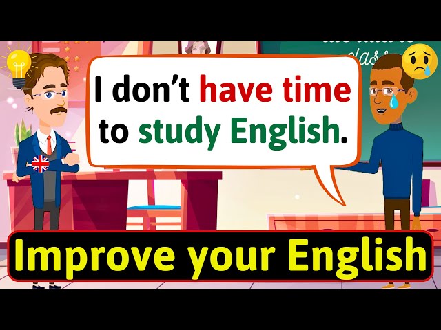 Improve ENGLISH Speaking Skills (The best routine to speak English) English Conversation Practice