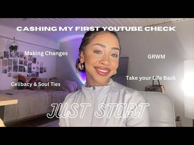 JUST START | Youtube Monetization | Working towards your goals, BIG ANNOUNCEMENT, relationships etc