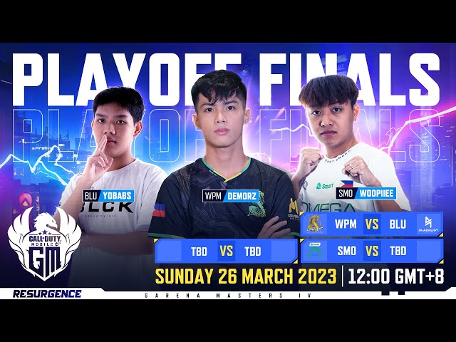 CODM Garena Masters IV - Playoff Finals - Garena Call of Duty Mobile