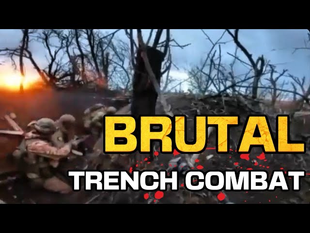 Storming Trenches: Intense trench combat in Ukraine. Russian POV (Combat Footage 18+)