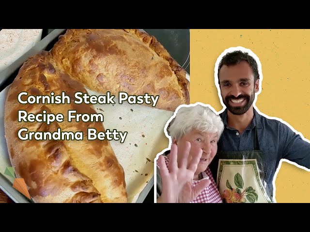 Cornish Pasty Recipe | Traditional Cornish Steak Pasty With Grandma Betty | Family Recipes