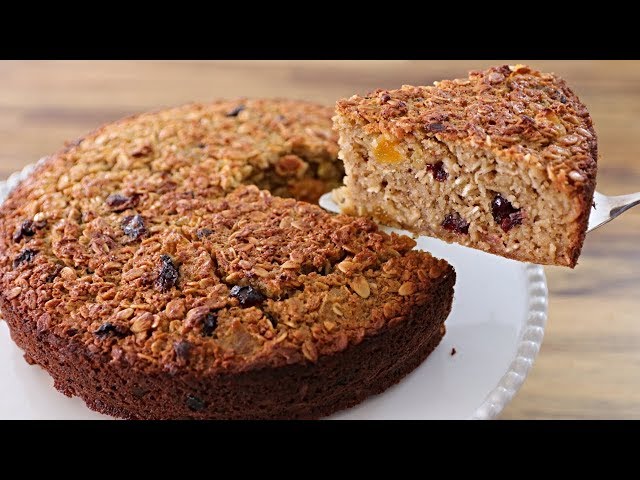 Easy and Healthy Oatmeal Cake Recipe