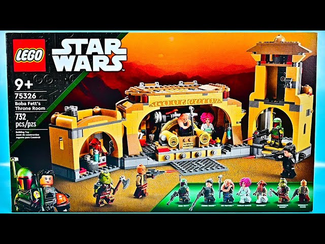 LEGO Star Wars Boba Fett's Throne Room (75326)!