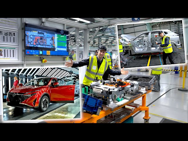 2024 Nissan Qashqai Production Begins - Exclusive Factory Tour - On the Road to Carbon Free!