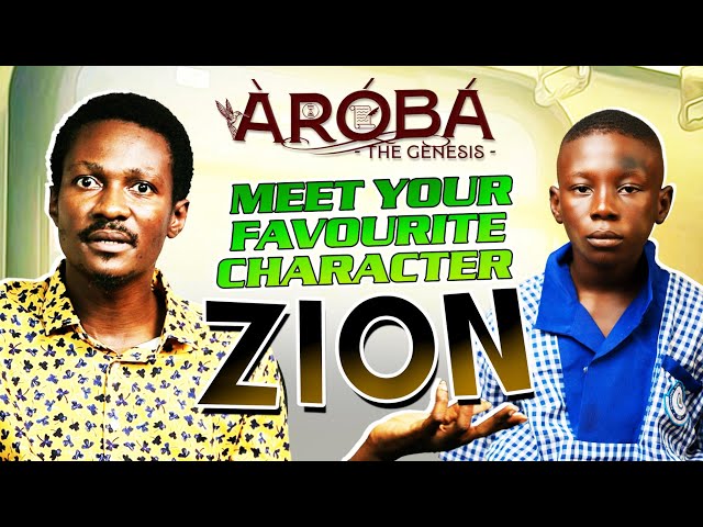 Meet ZION Character of AROBA MOVIE (THE GENESIS)