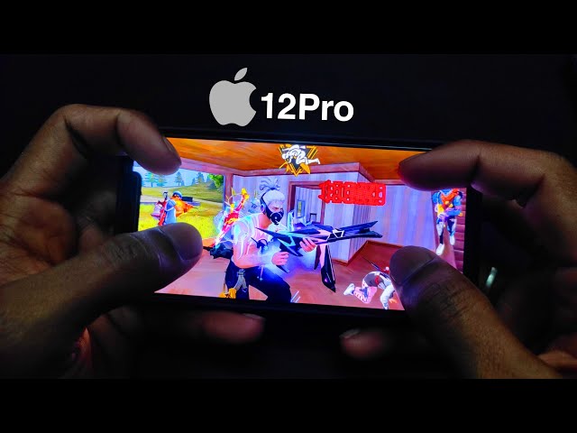 Iphone 12Pro Br rank Free Fire full Handcam gameplay +32gb ram test 2025🔥