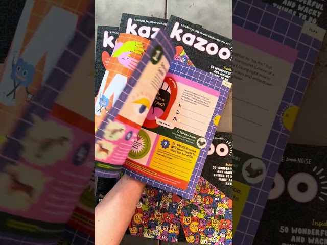 Kazoo magazine #32: The Weird Issue Super Fast Preview