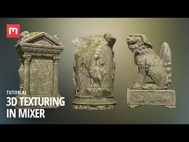 Texturing Megascans Assets in Mixer