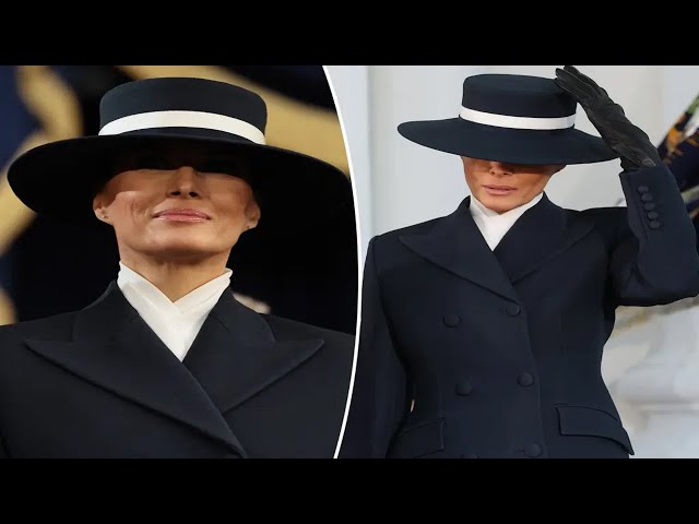 Why Melania Trump almost didn’t wear that wide-brimmed hat to Donald Trump’s inauguration